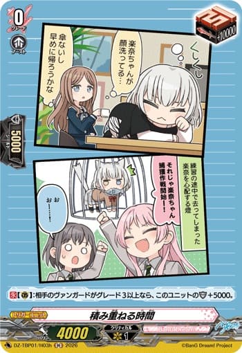 積み重ねる時間h