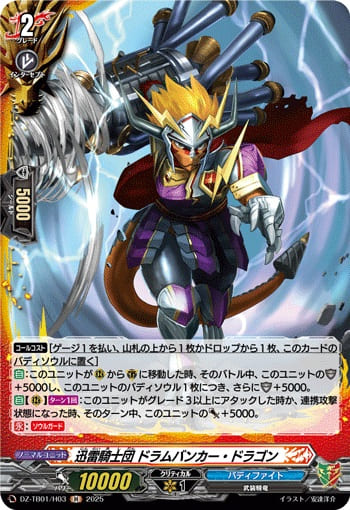 迅雷騎士団 ドラムバンカー・ドラゴン