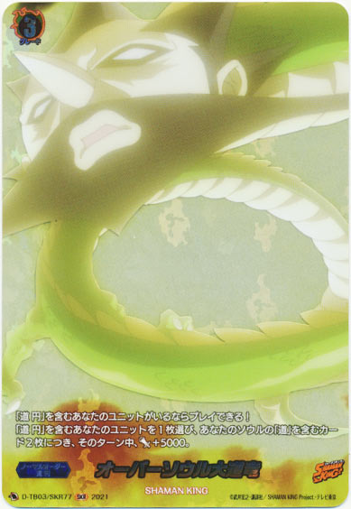 オーバーソウル大道竜