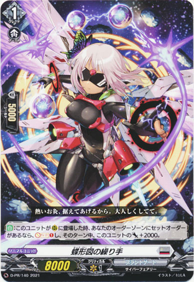 蝶形図の繰り手