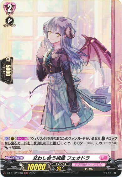 交わし合う視線 フェオドラ