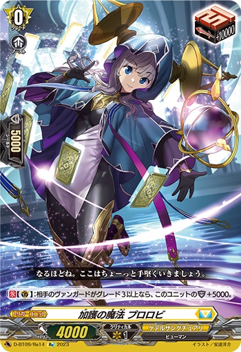 加護の魔法 プロロビ